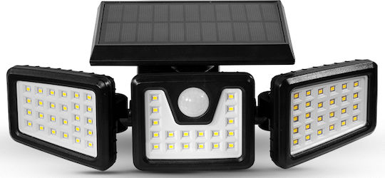 Bormann BLF4000 Waterproof Solar LED Flood Light 6.5W Cold White 6500K with Motion Sensor IP65