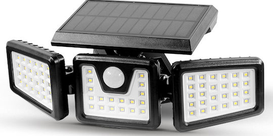 Bormann BLF4000 Waterproof Solar LED Flood Light 6.5W Cold White 6500K with Motion Sensor IP65