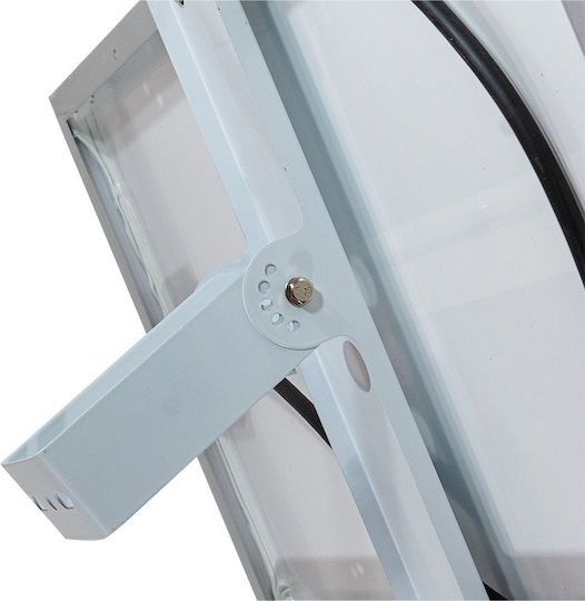 Bormann BLF2750 Solar Proiector LED 400W Alb Rece 6500K cu Telecomandă