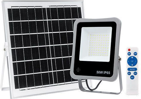 Bormann BLF2650 Соларен LED Прожектор 300W Студено Бяло 6500K с Фотоклетка и Дистанционно