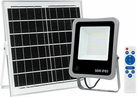 Bormann BLF2550 Solar Proiector LED 200W Alb Rece 6500K cu Telecomandă