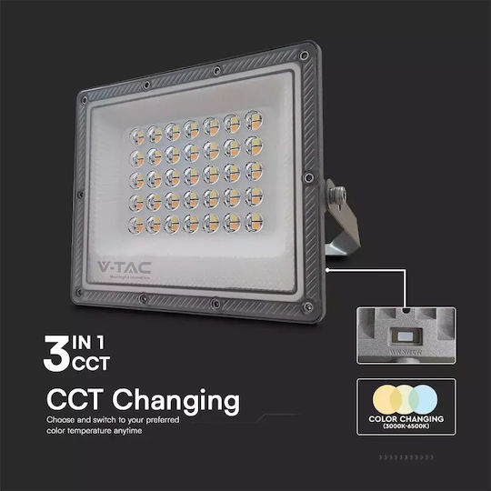 V-TAC Αδιάβροχος LED Προβολέας 100W Регулируемо бяло IP65
