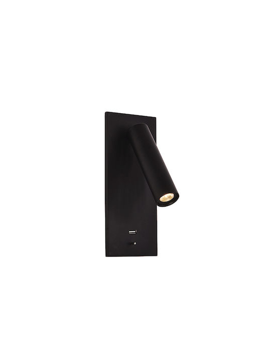 Zambelis Lights Einzel LED Spot in Schwarz Farbe