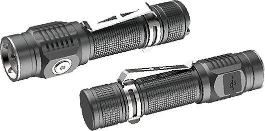Bormann Pro Rechargeable Flashlight LED IP54 with Maximum Brightness 1500lm BPR6035