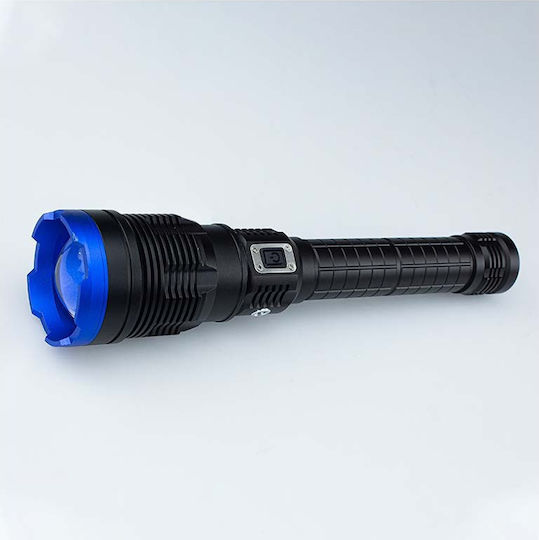 Bormann Pro Wiederaufladbar Taschenlampe LED IPX4 mit maximaler Helligkeit 8000lm BPR6040