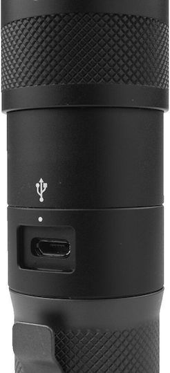 Milwaukee Επαναφορτιζόμενος Φακός LED IP67 με Μέγιστη Φωτεινότητα 1100lm TMLED-301