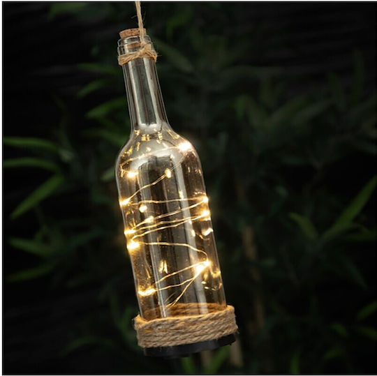 Decolight Διακοσμητικό Φωτιστικό Φωτάκια Χαλκού 40 LED Θερμό Φως LED Θερμό Λευκό Μπουκάλι 10εκ.