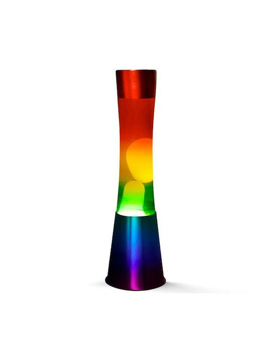 I-Total Διακοσμητικό Φωτιστικό LED Lava Lamp 40εκ.