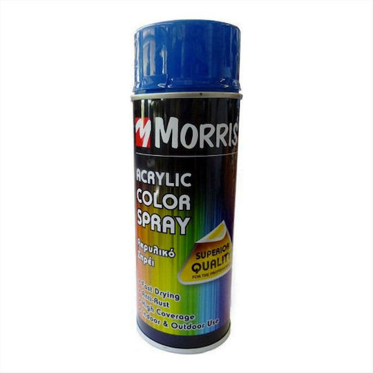 Benman Σπρέι Βαφής Acrylic με Γυαλιστερό Εφέ Traffic Blue RAL 5017 400ml