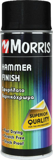 Benman Spray Paint Hammer Finish with Forged Effect Charcoal 400ml