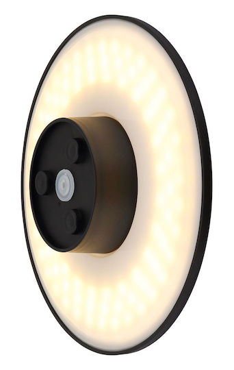 Globo Lighting Επιτοίχιο Εξωτερικό Φωτιστικό LED IP54 15W με Ψυχρό Λευκό Φως