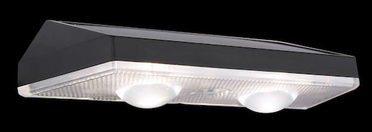 Globo Lighting Wall-Mounted Outdoor Ceiling Light LED IP44 0.4W with Cool White Light 14x3.7εκ.