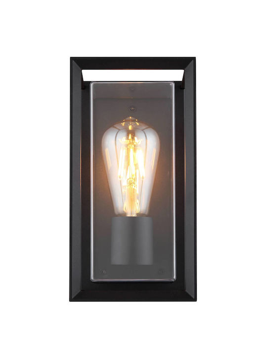 Globo Lighting Wall-Mounted Outdoor Ceiling Light E27 IP44 13x24.8εκ.
