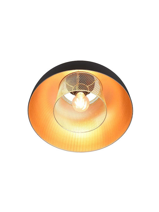 Trio Lighting Punch Plafonieră de Tavan 35buc Neagră cu Soclu E27