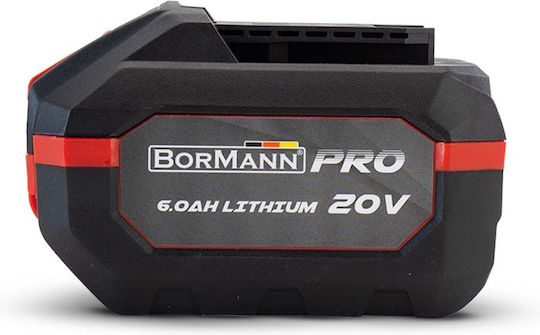 Bormann Pro Μπαταρία Εργαλείου Λιθίου 20V με Χωρητικότητα 6Ah BBP1006 Pro