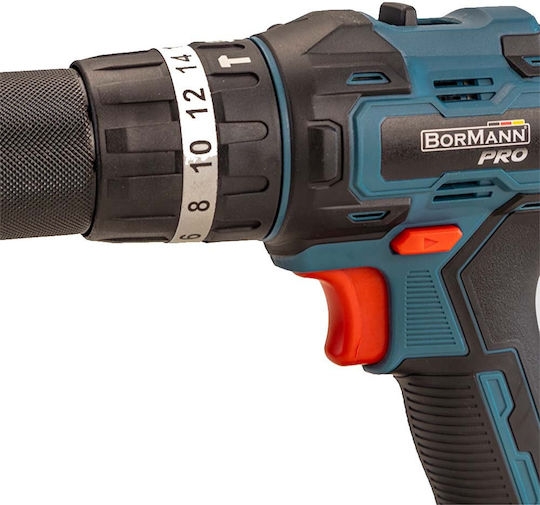 Bormann Pro 078616 Percussive Brushless Battery Drill Driver 20V 1x2Ah