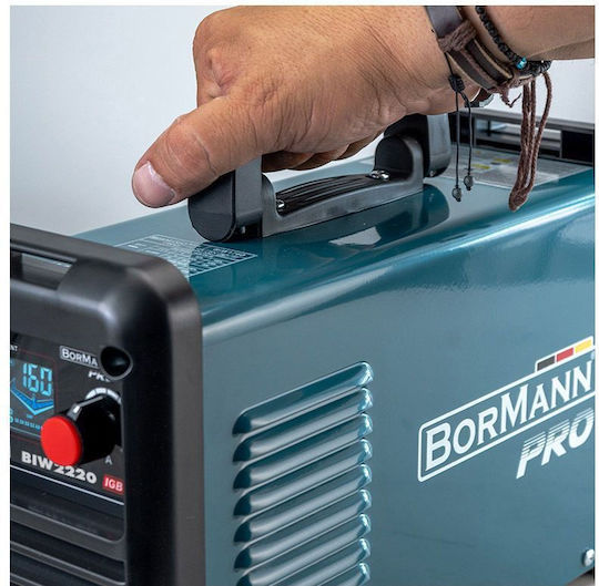 Bormann Pro BIW2220 Welding Machine Inverter TIG / MMA with Maximum Welding Current 200A and Duty Cycle 60%