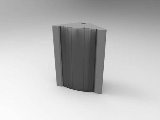 Алфакустик Полифон Bt Ъглов Бас Капан 45x20x60см 4 Броя