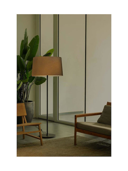 Faro Barcelona Windsor Φωτιστικό Δαπέδου Υ160xΜ64εκ. με Ντουί για Λαμπτήρα E27 Μαύρο