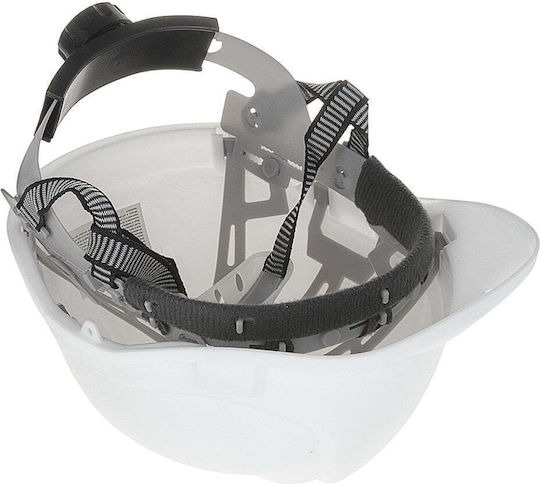 Geko Construction Site Helmet White G90036