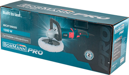 Bormann Pro BCP3500 Rotary Polisher 1500W with Speed Control