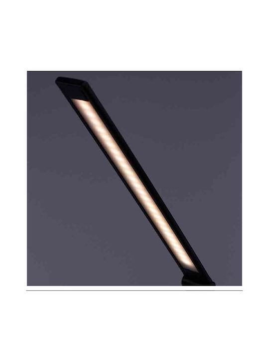 Bormann BPR6550 Rechargeable LED Office Lamp Foldable in Black Color