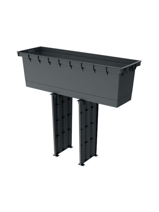 Marhome Planter Box Plastic White 58x49.8x18cm.