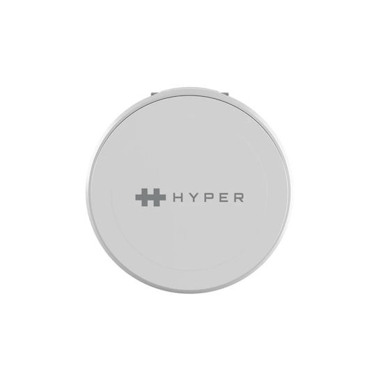 Hyper Ασύρματος Φορτιστής (Qi Pad) Λευκός (Hyperjuice Qi2)
