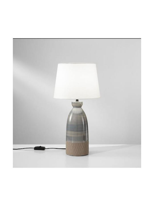 Navajo Ceramic Table Lamp with Fabric Shade I-navajo-l Fan Europe Ø25cm