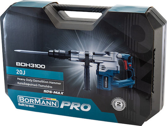 Bormann Pro BDH3100 Impact Demolitionist Electric 1300W with Chuck SDS Max