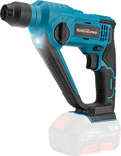 Bormann Pro BBP3200 Impact Demolition Hammer Battery 20V Solo with Chuck SDS Plus
