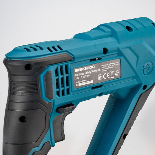 Bormann Pro BBP3200 Impact Demolition Hammer Battery 20V Solo with Chuck SDS Plus