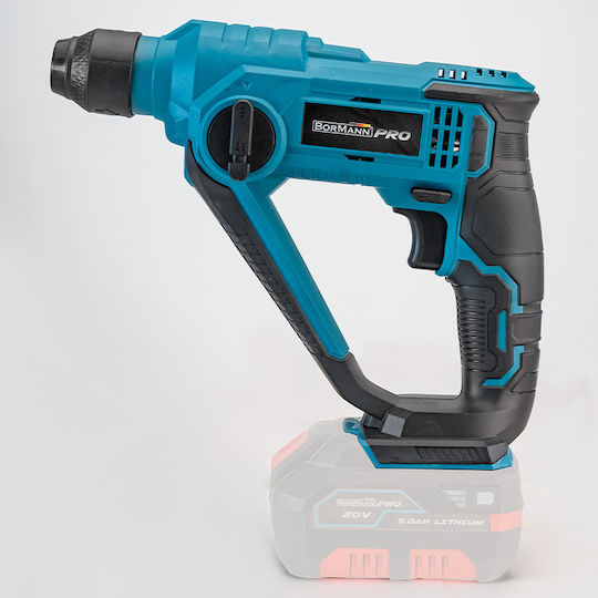 Bormann Pro BBP3200 Impact Demolition Hammer Battery 20V Solo with Chuck SDS Plus
