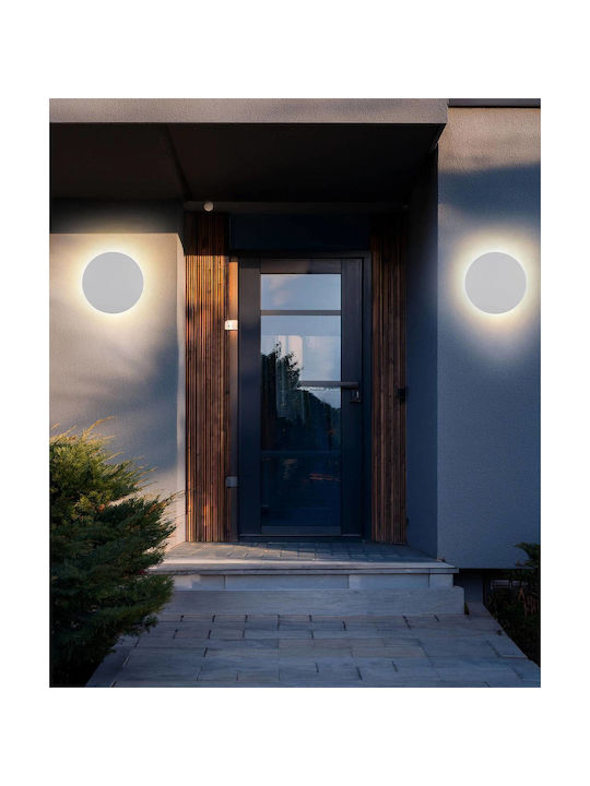 Globo Lighting Corp de iluminat de Exterior cu LED Integrat în Culoare Alb 34314W