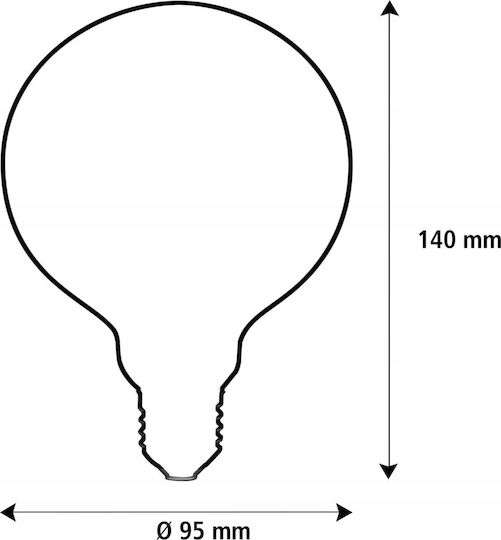 Segula Λάμπα LED 3.2W για Ντουί E27 Θερμό Λευκό 330lm Dimmable