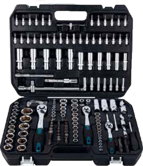 Bormann Pro BHT5200 Set Ratchet 1\2" & 1\4" & 3\8" 171pcs 024699