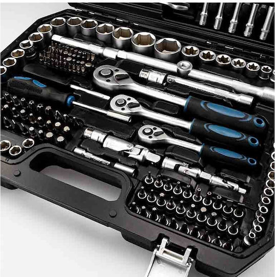 Bormann Pro BHT5220 Set Ratchet 1\2" & 1\4" & 3\8" 215pcs 028246