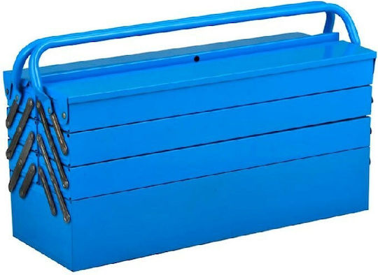 Bormann Pro BTB1050 Hand Tool Case Metallic 5 Slots Dimensions: W42xD20xH20cm