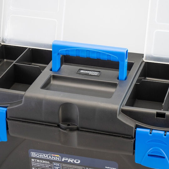 Bormann Pro Geantă pentru scule Plastic cu tabacheră Dimensiuni: L47.8xA25.7xÎ23.3cm