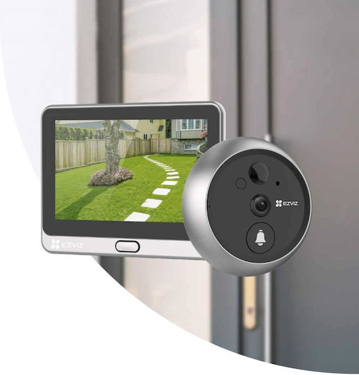 Ezviz Майтапче За Врата 166° С Диаметър 24.5mm Черно