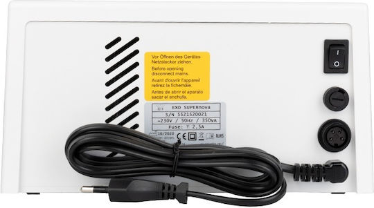 Digas G. Exo Supernova Freză pentru Unghii Electrică 50W Alb cu 30000 Rotiri pe Minut