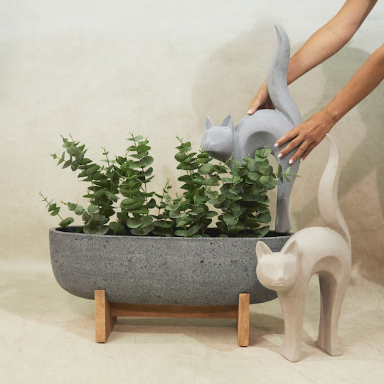 InTheBox Plant Pot Concrete Gray