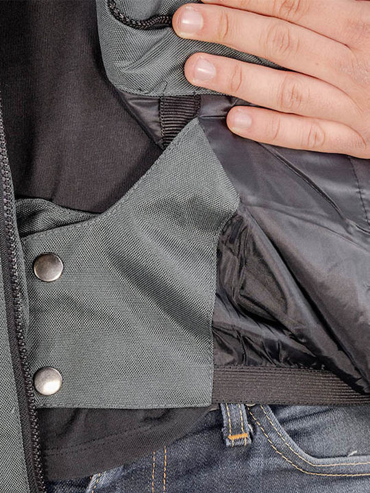 Bormann Everest Pro Work Jacket with Hood Gray
