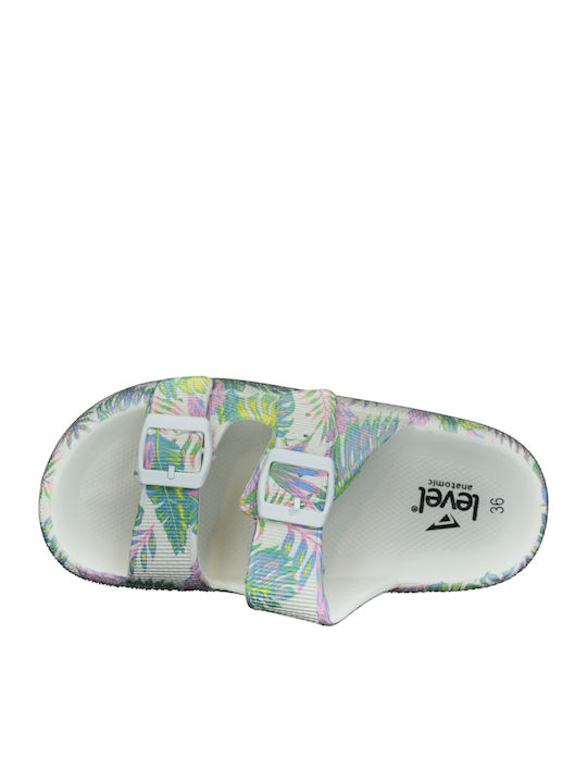 Flip Flops In Sandal Style In White Colour