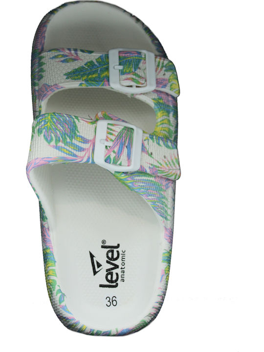 Flip Flops In Sandal Style In White Colour