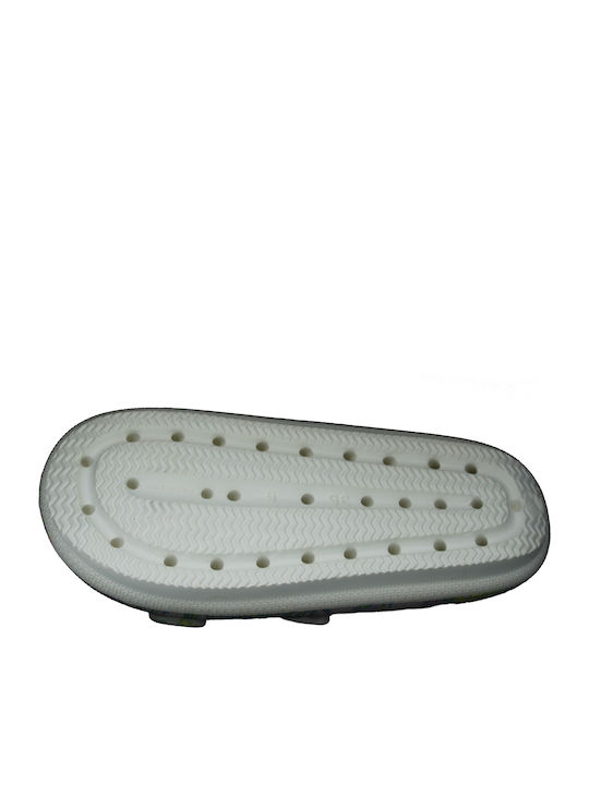 Flip Flops In Sandal Style In White Colour
