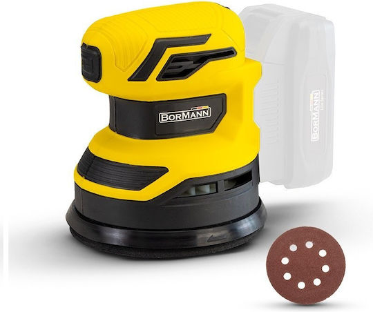 Bormann BCD2640 Έκκεντρο Τριβείο 125mm Μπαταρίας 20V Solo με Ρύθμιση Ταχύτητας και με Σύστημα Αναρρόφησης