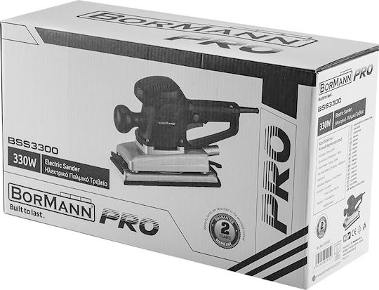 Bormann Pro BSS3300 Пулсираща шкурка 330W със Система за Аспирация