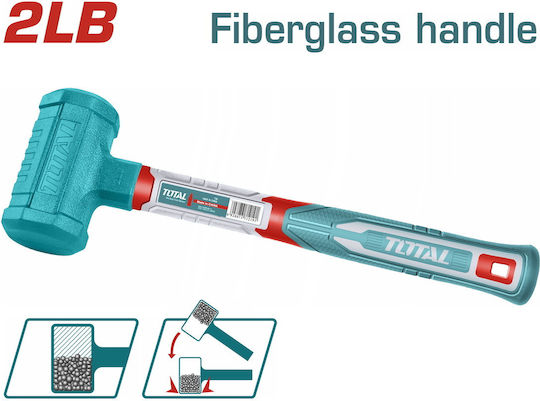 Total Professional Hammer with Fiberglass Handle 2lb 850gr Thdbm06028