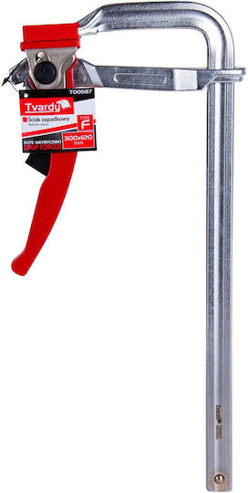 Clește de tâmplărie tip F cu clichet 300 x 120 mm Tvardy T00587